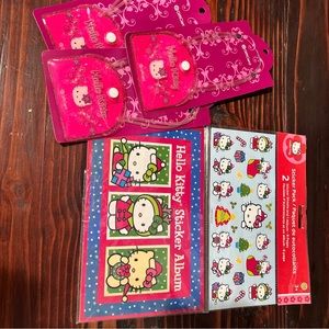 Hello Kitty Holiday Stickers/Album and Gift Card holders (2006-2007)